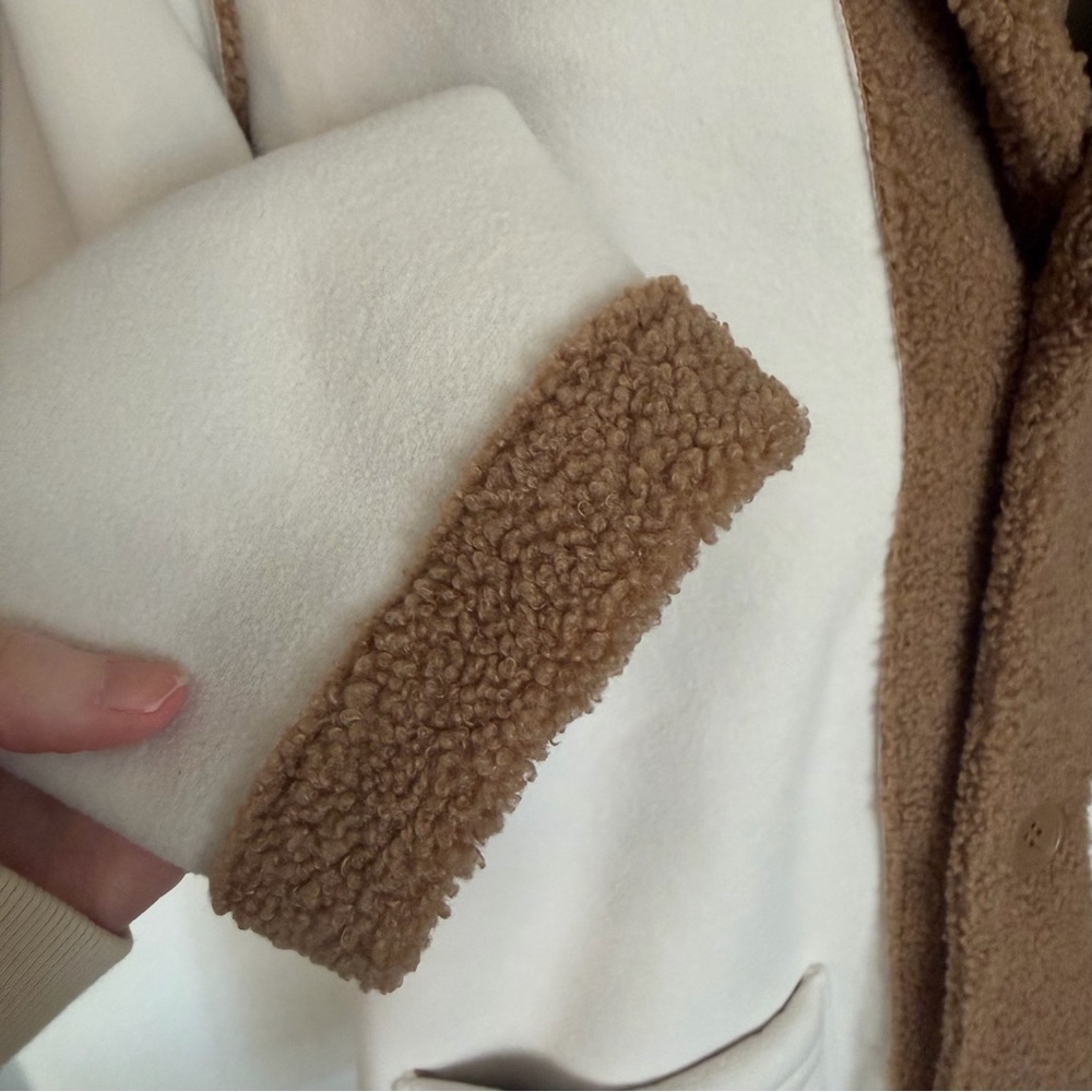 Reversable Susan Graver Teddy Coat - Picture 9 of 13